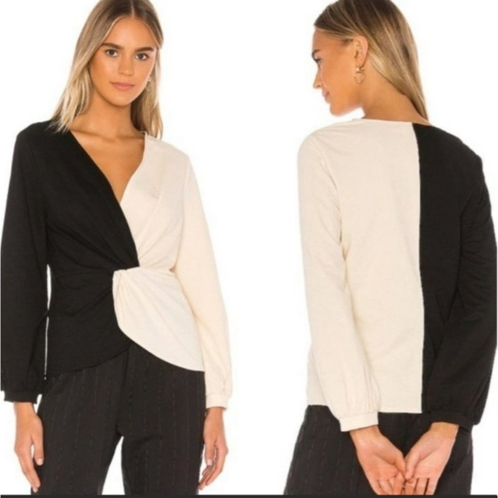 Callahan colorblock too revolve xs black cream